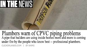 What YOU should know about CPVC and Orlando Water!